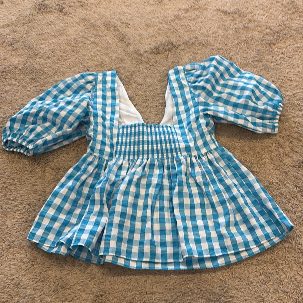 Lilly Pulitzer V-neck Gingham Top - Picture 5 of 5